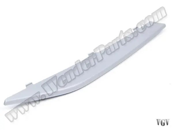 BMW 3 Series E92 2005-2013 Bumper Grille Trim Front Left; Matte-Aluminum 2010-13