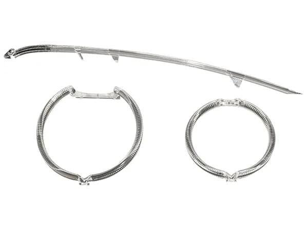 BMW 5 Serisi F10 2009-2016 Far Led Yüzüğü İç+Dış+Üst Sağ 2010-13