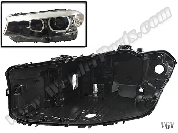 BMW 5 Series G30 2016-2018 Headlight Case Left (LED) 2017-20