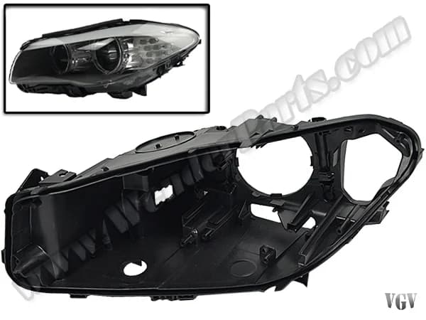 BMW 5 Serisi F10 2009-2016 Far Kasası Sol (Bi-Xenon) 2010-13