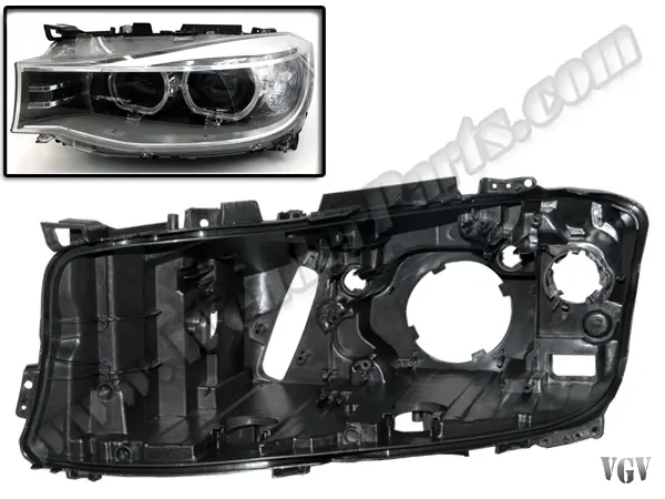 BMW 3 Series F30 2012-2018 Headlight Housing Left (Bi-Xenon) 2013-16