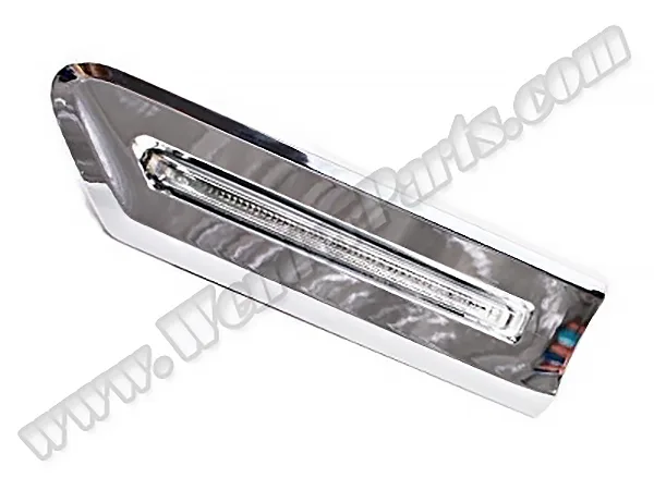 BMW 7 Serisi F01 2009-2015 Çamurluk Sinyali Sol (Beyaz) Krom Çerçeveli 2008-12