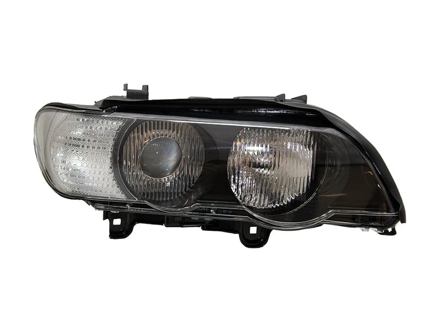 BMW X5 Serisi E53 2000-2006 Komple Far Sağ (Xenon) Beyaz Sinyal 2000-03
