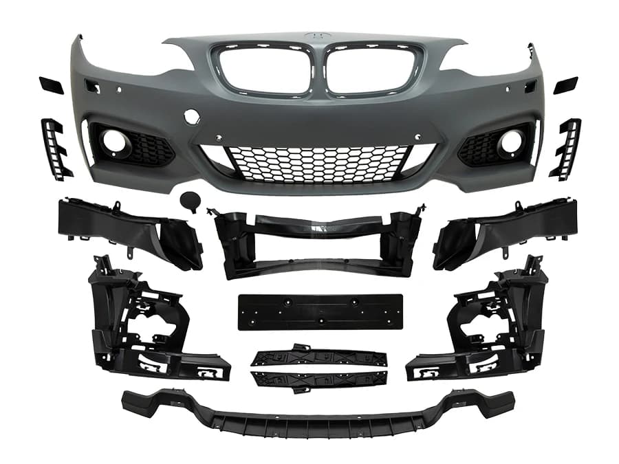 BMW 2 Serisi F22 2012-2018 Komple Tampon Ön; F.Yık-lı, PDCli -M-Tech- 2013-21