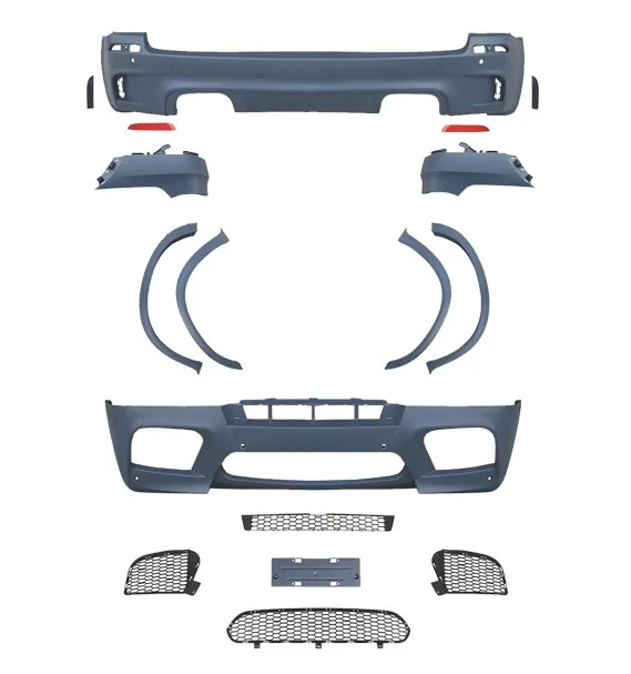 BMW X5 Series E70 2007-2013 Body Kit PDCli:Front/Rear, <OO-OO> Egz.Outlet, Dodikler -X5M- 2007-09