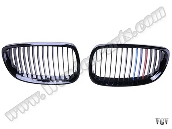 BMW 3 Serisi E92 2006-2009 Panjur (Set) Piano-Siyah ///M-Renkli