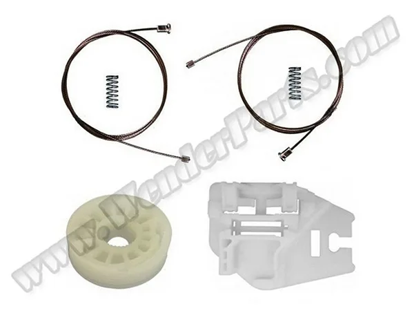 BMW 3 Series E46 1998-2004 Window Regulator Repair Kit Rear Left -Sedan