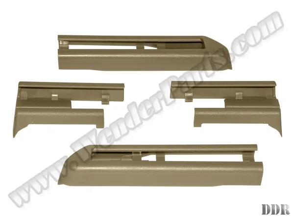 BMW F07 Seat Rail Cover Left+Right Beige