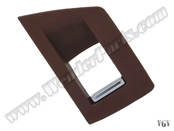 BMW 5 Series F10 LCI Glass Button Frame Front Rear Right Cinnamon