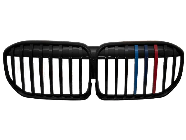 BMW 7 Series G11 LCI 2019- Grille Piano-Black ///M-Colored