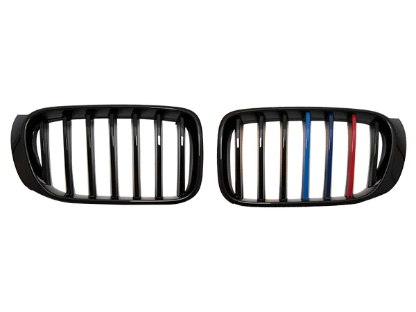 BMW X4 F26 2014-2018 Panjur (Set) Piano-Siyah ///M-Renkli