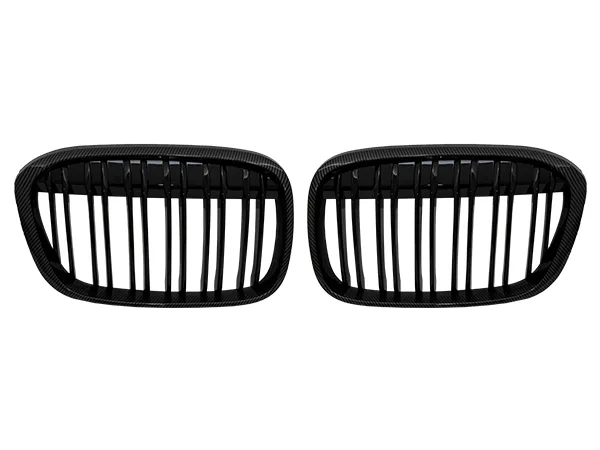BMW X1 F48 2015-2019 Panjur (Set) Karbon Çift Çıtalı