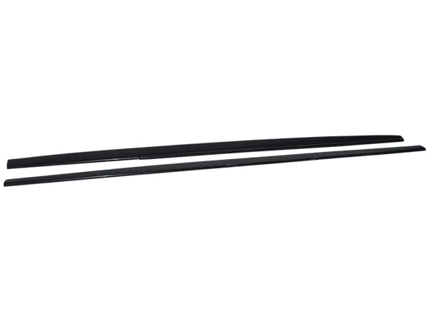 BMW 5 Serisi F10 LCI 2010-2016 Marşpiye Splitteri Marşpiye Kaplama Plastiği Set Piano-Siyah (OEM/Plastik)
