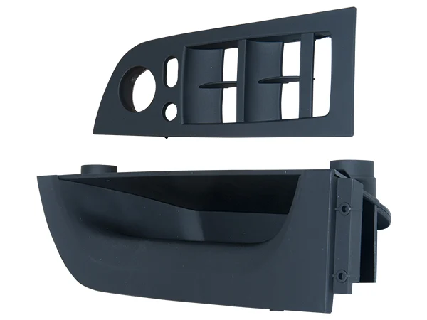 BMW 3 Series E90 Door Handle Front Left Black Glass Button Framed Folding Mirror