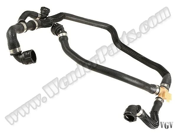BMW X5 N55 N54 E70 Radiator Water Tank Hose Reverse Return