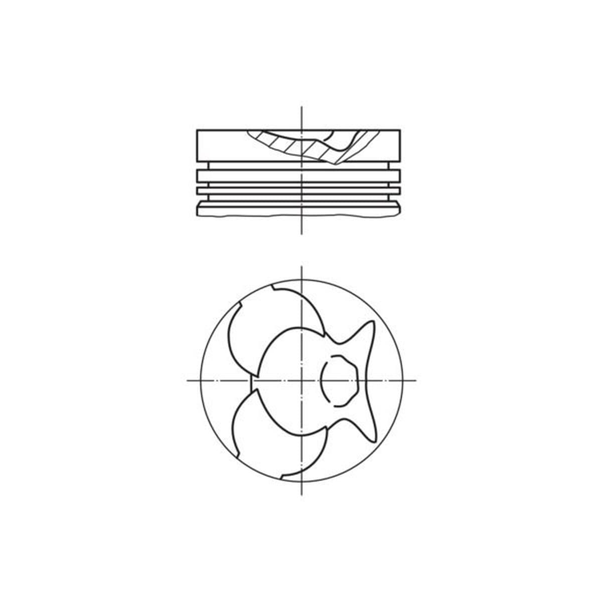 Mercedes S Serisi W140 OM603 Piston 89.00MM STD