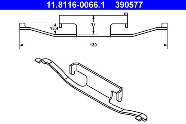 BMW 1 Serisi E87 2004-2011 Balata Sacı Arka