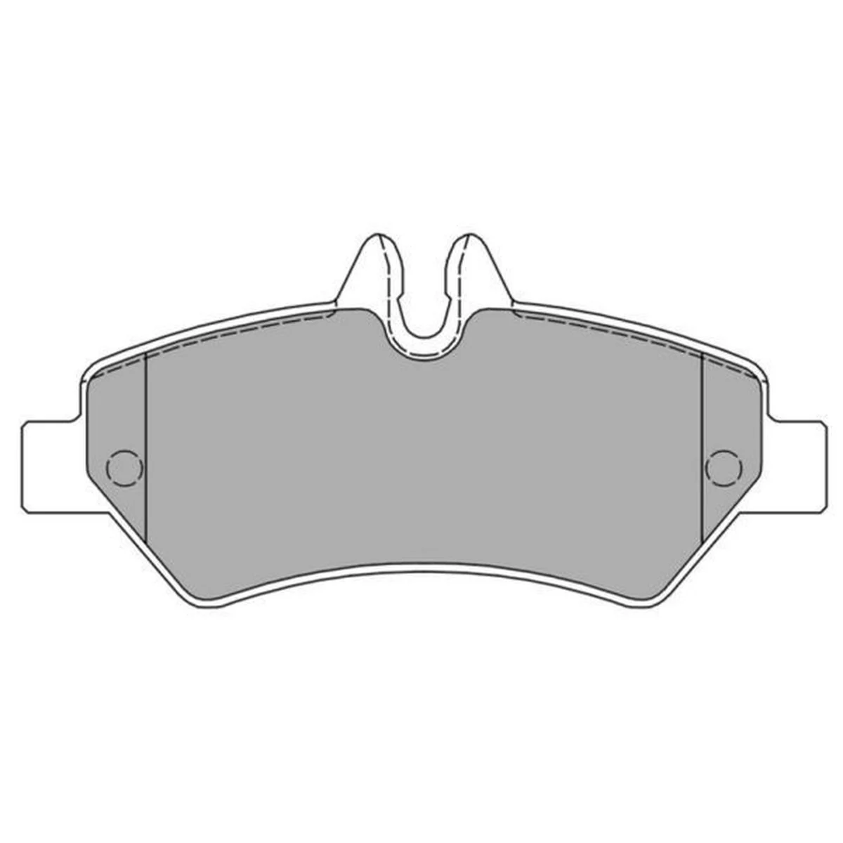 Mercedes Sprinter W906 Brake Pads Rear