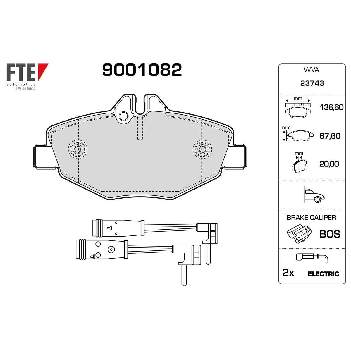 Mercedes E Series W211 Brake Pads Front