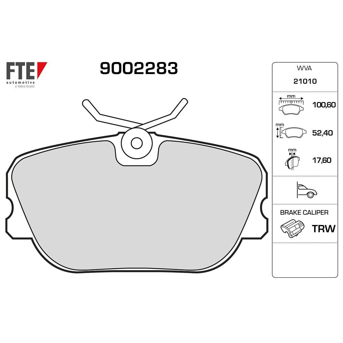 Mercedes C Series W201 Brake Pads Front