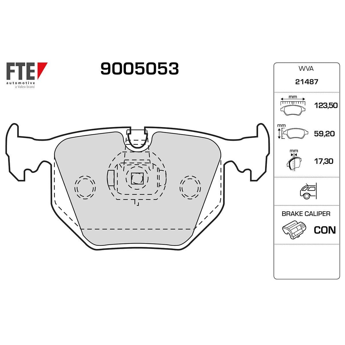 BMW 3 Series E46 Brake Pads Rear