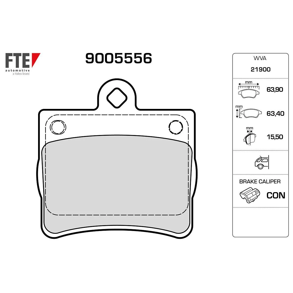 Mercedes C Series W202 Rear Brake Pads Tek Pim