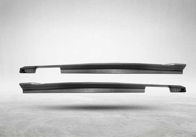 BMW X6 G06 2020-2022 Marşpiye Splitteri Set Piano-Siyah