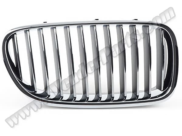 BMW 5 Serisi F10 2010-13 Panjur Sağ Krom/Krom/Siyah