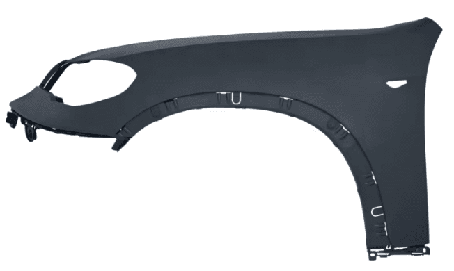 BMW X5 E70 2009-2013 Çamurluk Ön Sol Delikli F.Yıkamasız Plastik