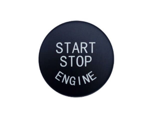 BMW 5 Serisi E60 START-STOP Düğme Kapağı Siyah