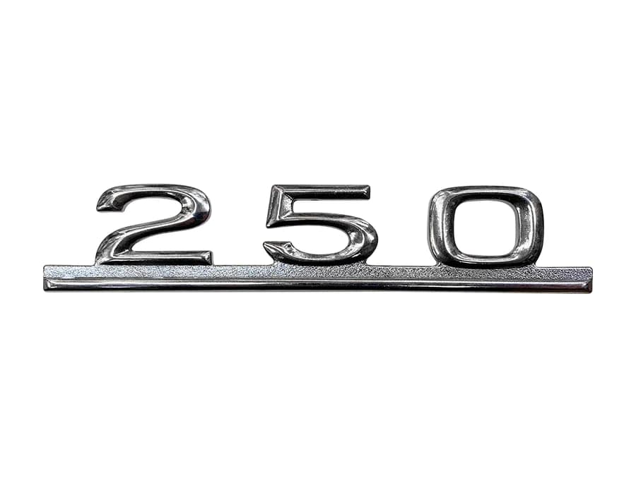 Mercedes W123 Bagaj Yazısı -250-