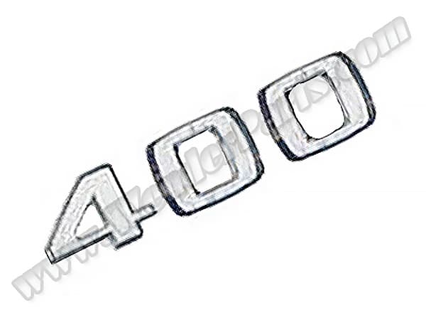 Mercedes S Series W140 Trunk Emblem -400-