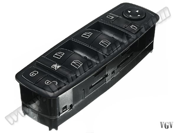 Mercedes A Series W169 Glass Button Front Left Black