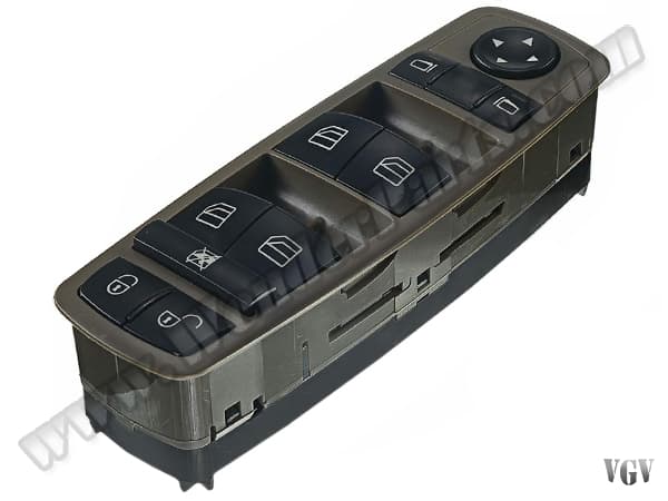 Mercedes A Series W169 Glass Button Front Left Brown
