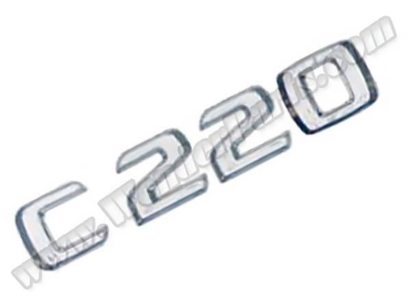 Mercedes C Series W202 Trunk Emblem -C220-