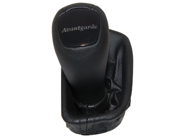Mercedes C Series W203 Knob Gear Boot Automatic Gearbox Black Synthetic Leather -Avg