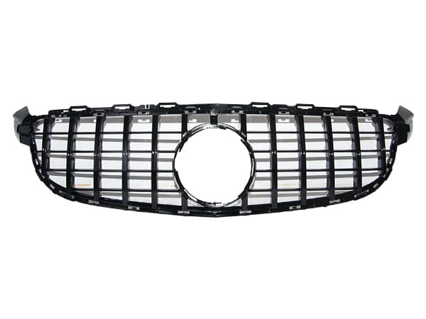 Mercedes C Series W205 2014-2018 Grille Piano-Black -AMG C63S