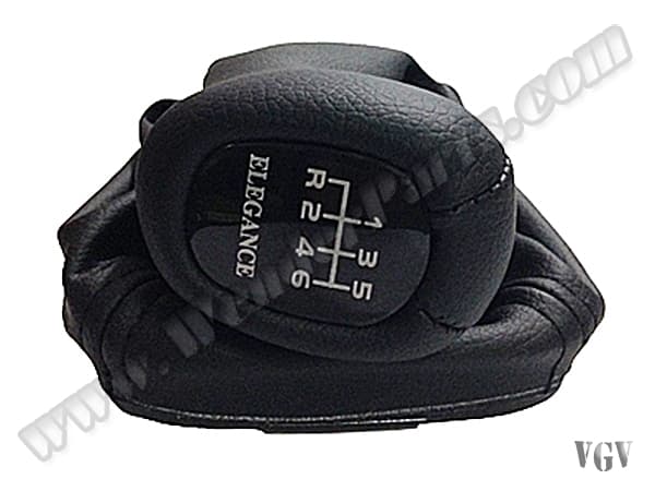 Mercedes E Series W210 Knob Gear Boot -6 Forward- Manual Gearbox Black -Elg