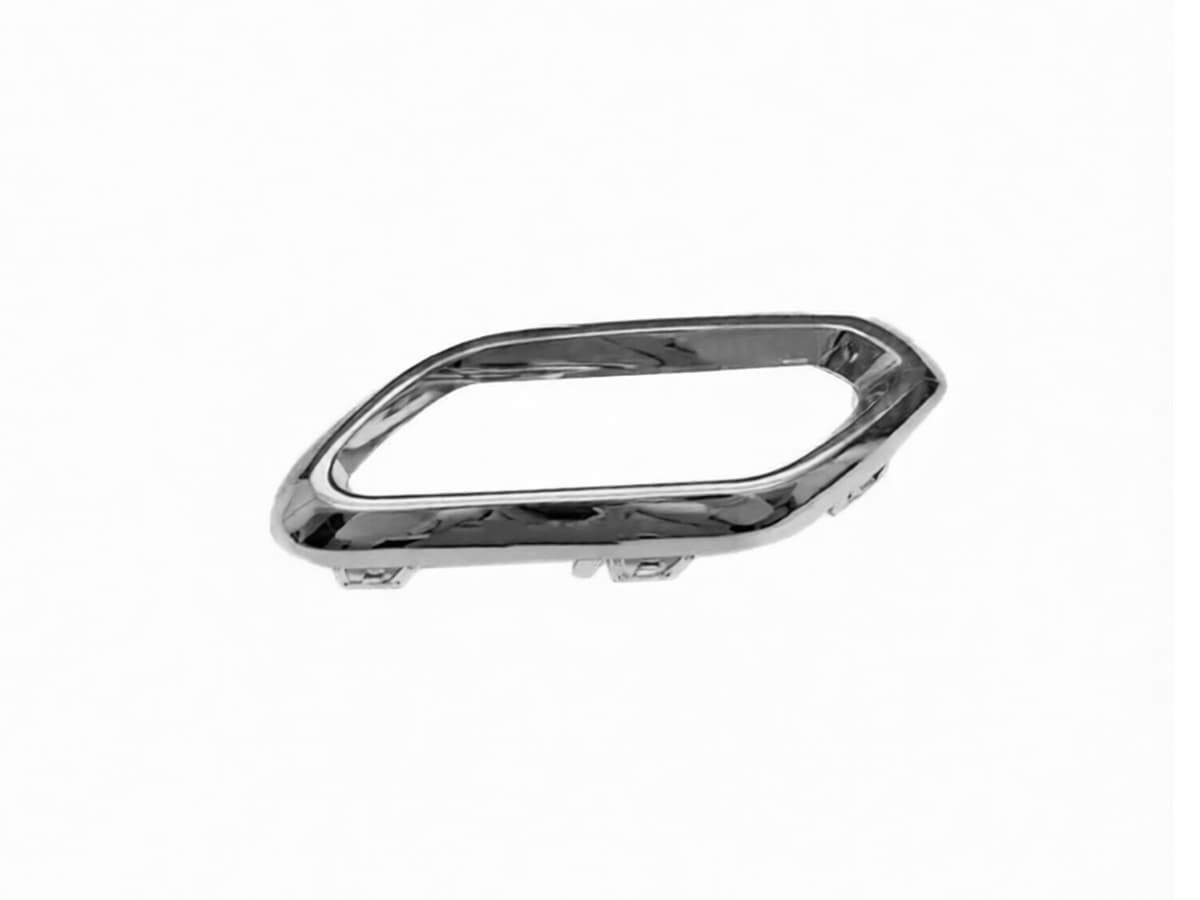 Mercedes X254 Exhaust Tip Frame Left; Chrome