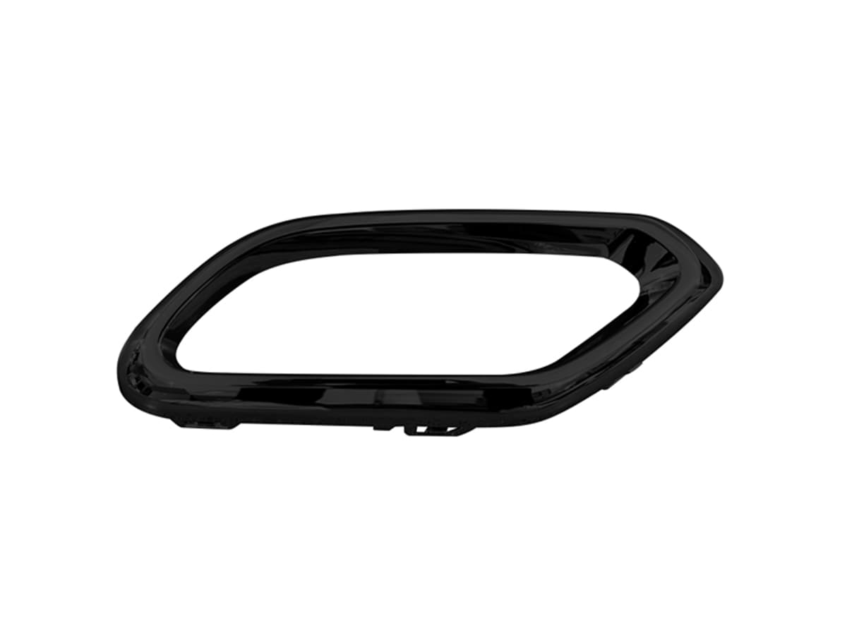 Mercedes X254 Exhaust Tip Frame Left; Black
